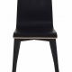 ROWICO Gracy Esszimmerstuhl - schwarzes Laminat/schwarz lackierte Eiche