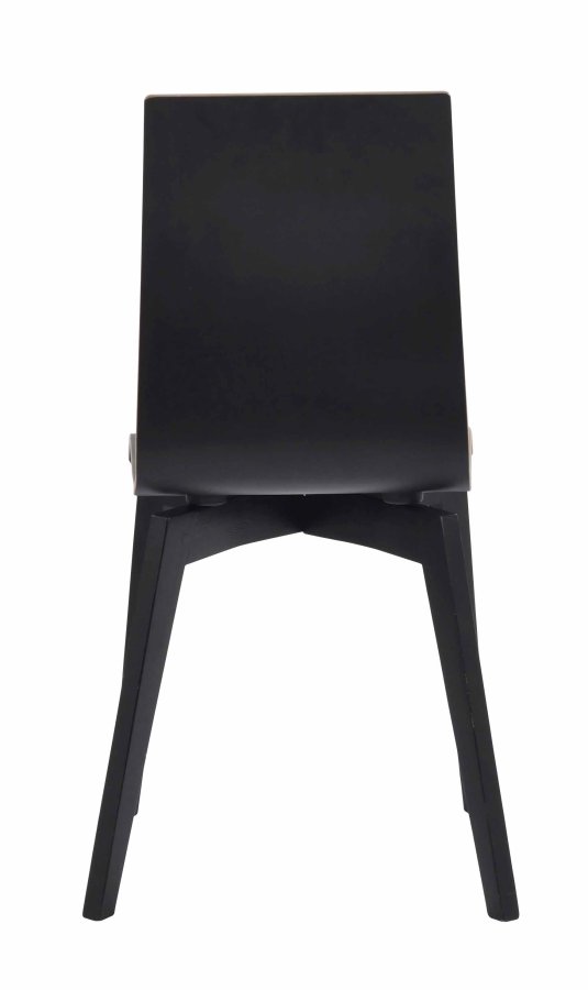 ROWICO Gracy Esszimmerstuhl - schwarzes Laminat/schwarz lackierte Eiche
