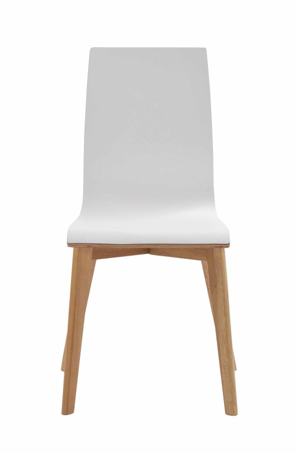 ROWICO Gracy spisestol - hvit laminat/eik 