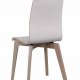 ROWICO Gracy spisebordsstol - hvid laminat/hvidpigmenteret eg
