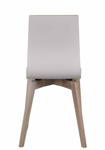 ROWICO Gracy spisebordsstol - hvid laminat/hvidpigmenteret eg