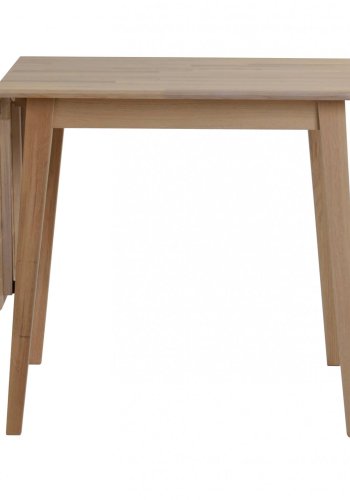 ROWICO Filippa spisebord - olieret eg m. klap (80x80+45)