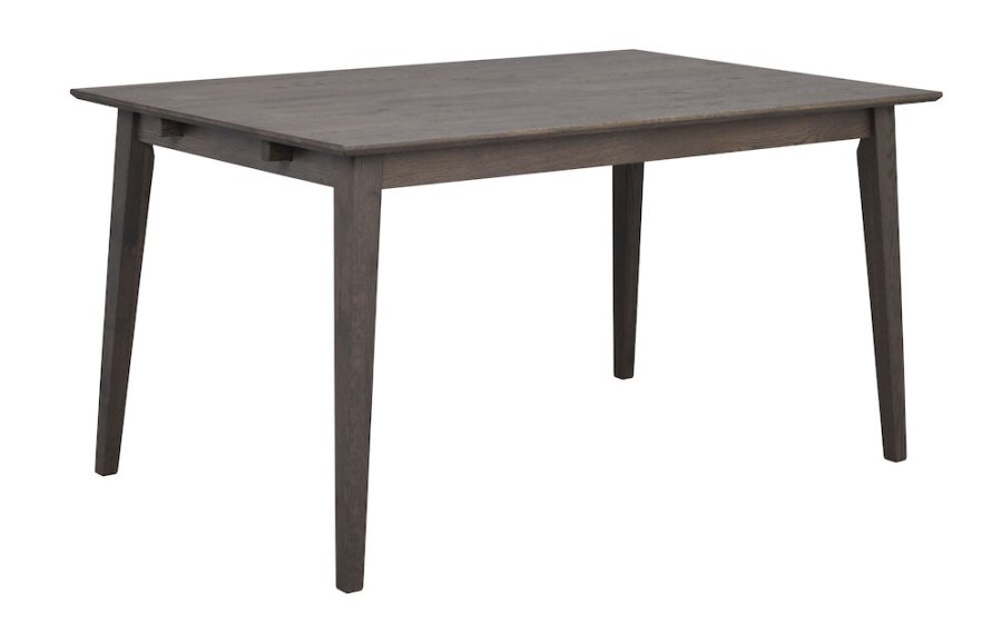 ROWICO Filippa spisebord, m. udtrk - mrkebrun eg (140x90)