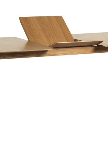 ROWICO Cirrus spisebord - lakkert eik, med butterfly tilleggsplate (190x90)