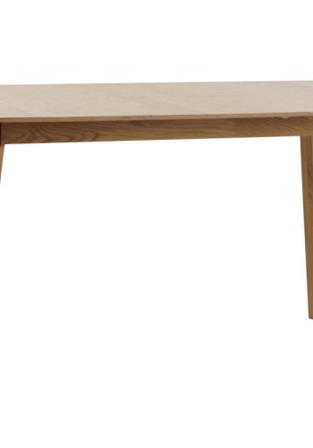ROWICO Cirrus spisebord - lakkert eik, med butterfly tilleggsplate (150x90)