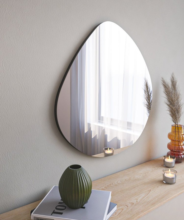 NORDVÄRK Besso - Sort spejl