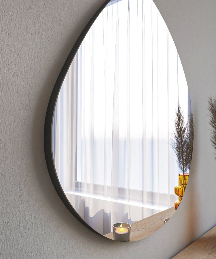 NORDVÄRK Besso - Sort spejl