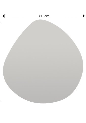 NORDVÄRK Besso - Sort spejl