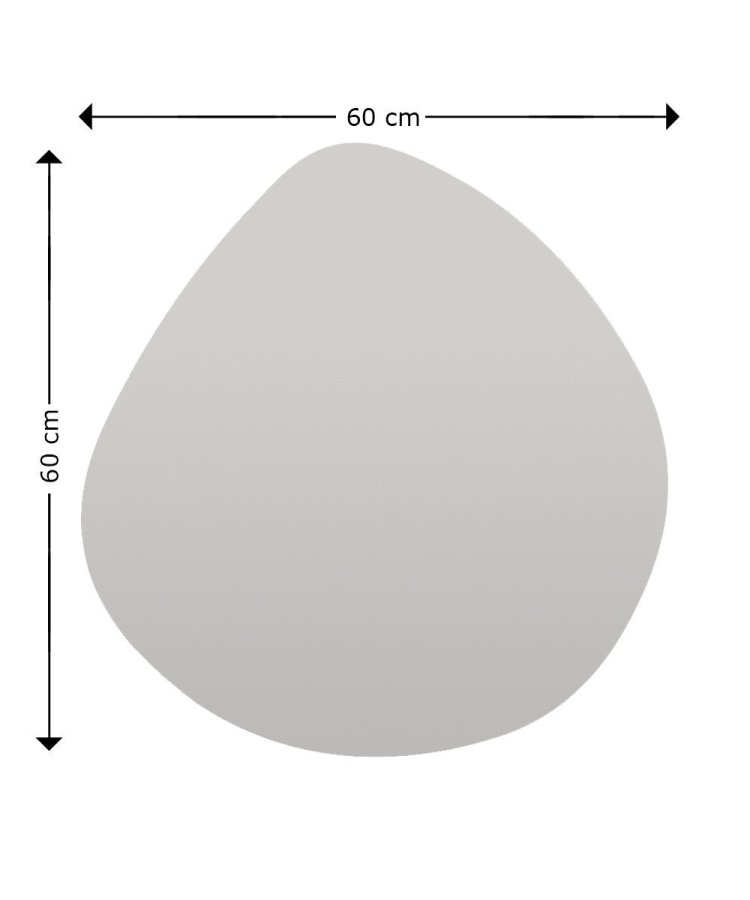 NORDVÄRK Besso - Sort spejl