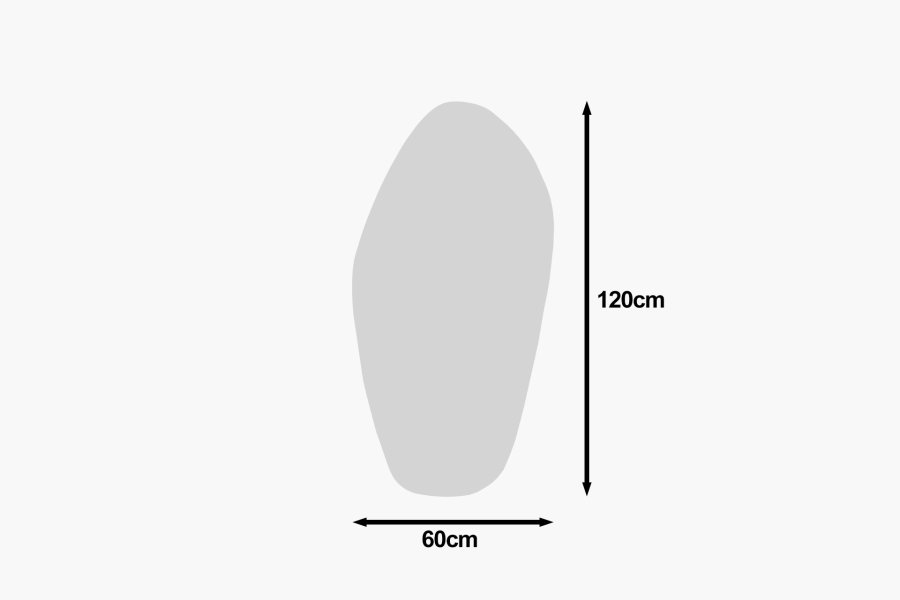 NORDVÄRK Bella - Sort spejl