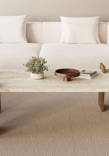 NORDV�RK Leapiri � Travertin, salongbord i valn�tt