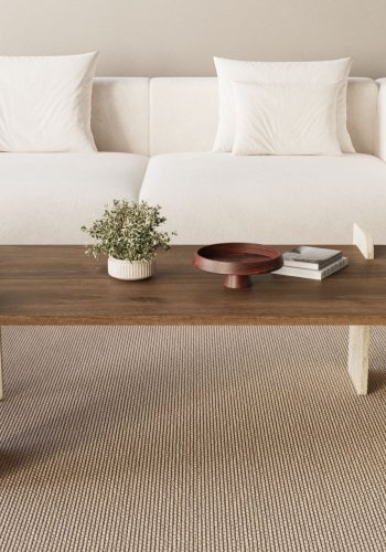 NORDV�RK Leapiri � salongbord i valn�tt, travertin