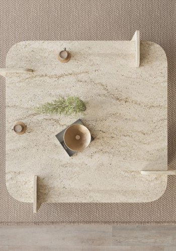 NORDV�RK Woog - Travertin salongbord