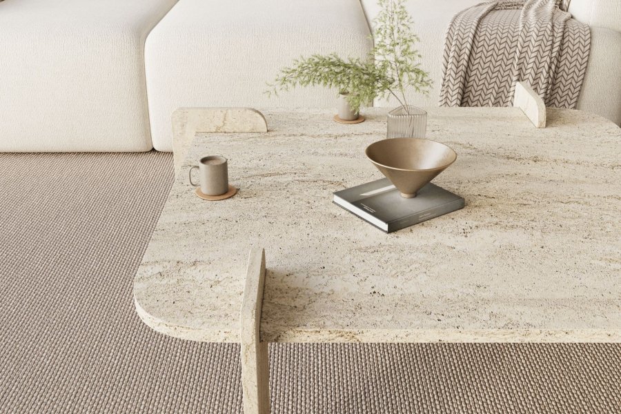 NORDV�RK Woog - Travertin salongbord