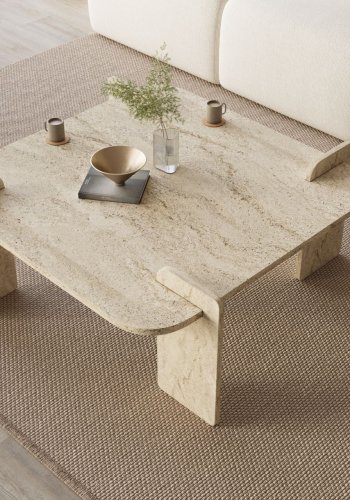 NORDV�RK Woog - Travertin salongbord