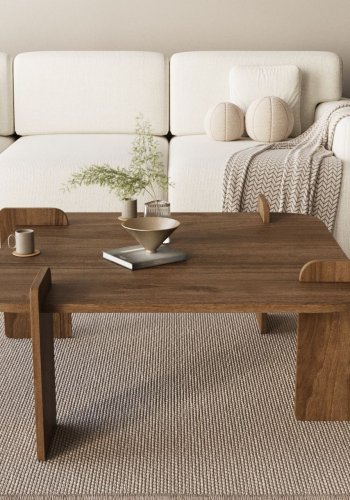 NORDV�RK Tre - salongbord i valn�tt