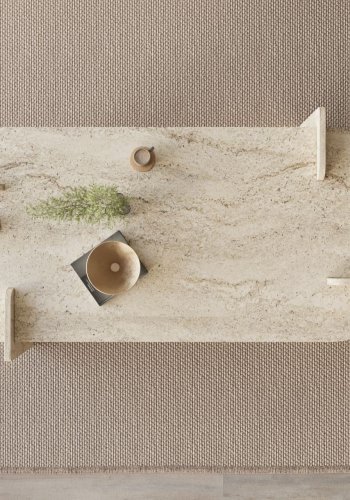 NORDV�RK Lovge - Travertin salongbord