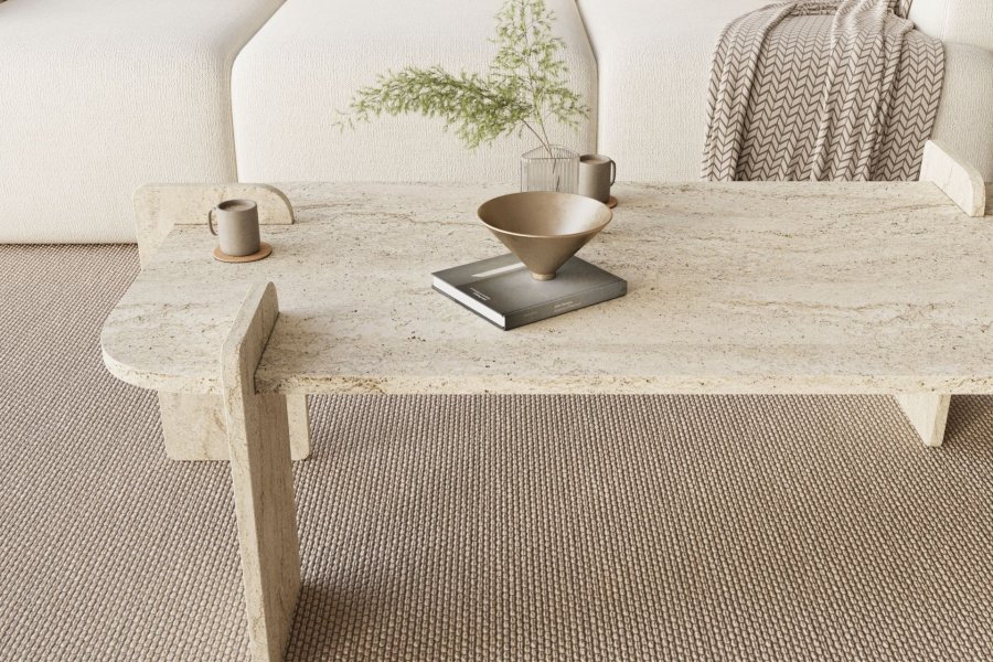 NORDV�RK Lovge - Travertin salongbord