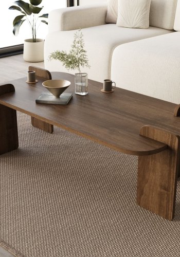 NORDV�RK Lovge - Sofabord i valn�tt