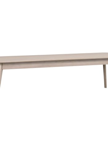 ROWICO Yumi benk - hvitpigmentert eik (155x40)
