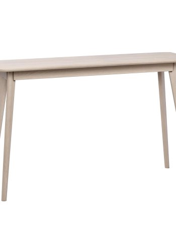 ROWICO Yumi konsollbord - hvitpigmentert eikefiner (120x40)