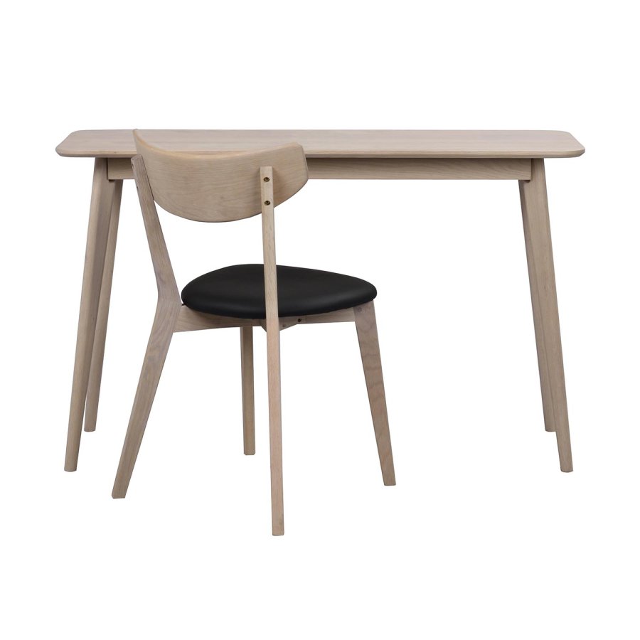 ROWICO Yumi konsollbord - hvitpigmentert eikefiner (120x40)