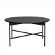 ROWICO rund Skye sofabord - sort egetrsfiner og metal (85)