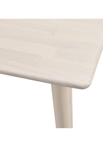 ROWICO Tyler rektangulrt spisebord - massiv hvitpigmentert eik (180x90)