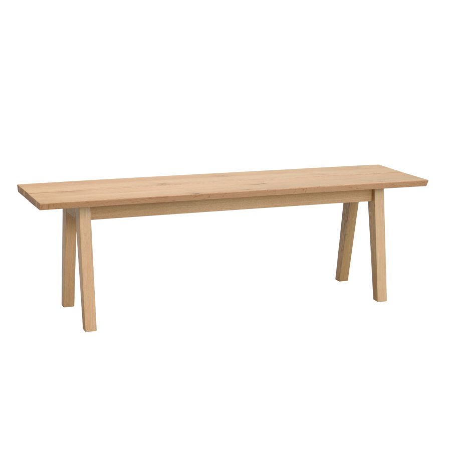 ROWICO Melfort benk - brstet villeik finer (144x38)