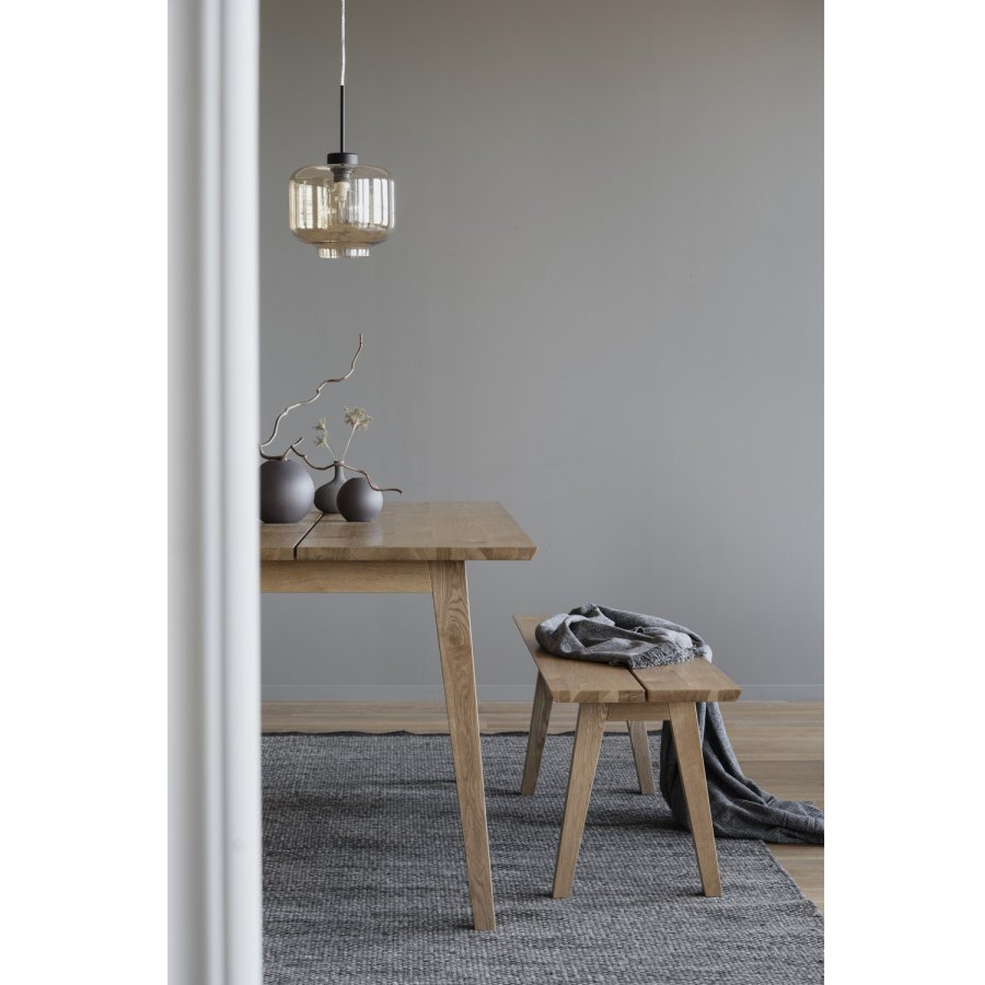 ROWICO Melfort benk - brstet villeik finer (144x38)