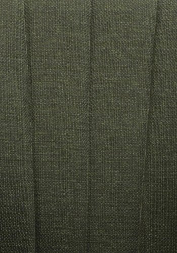 ROWICO Bolton spisebordsstol, med armlener - grnn polypropylen og svart metall