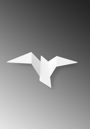 LUMI Pacal? M vegglampe - hvitt metall