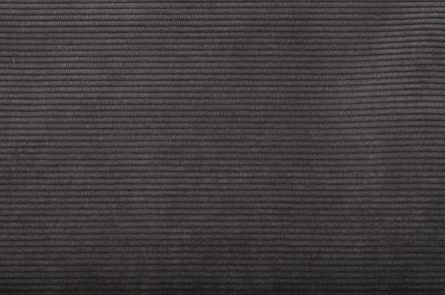 ZUIVER Ridge Rib Kink spisebordstol, m armlener - gr flyels polyester/nylon og slv krom