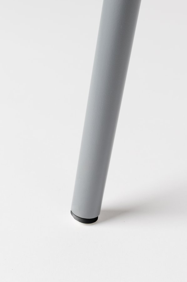 ZUIVER Albert Kuip hagestol, m armlener, stabelbar - lys gr aluminium