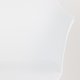 WHITE LABEL LIVING Tango spisebordsstol, med armlener - hvit polypropylen og stl