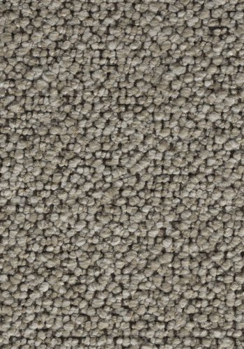 WHITE LABEL LIVING Jerrico spisestuestol, med armlener - brun polyester og beige metall