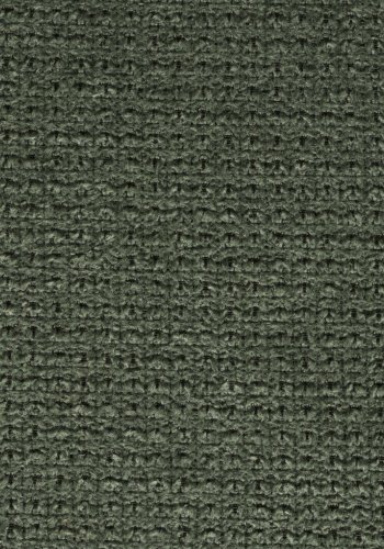 WHITE LABEL LIVING Daley spisebordstol, med armlen - beige/grnn polyester og svart jern