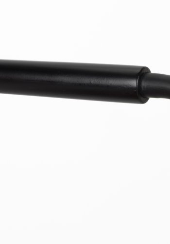 WHITE LABEL LIVING Bouton spisestuestol, stabelbar, m. armlen - off-white polyester og svart jern