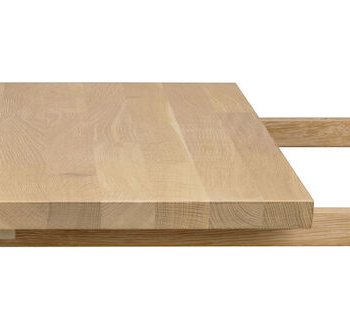 ROWICO Carradale tillgsplade, rektangulr - natur eg (50x100)