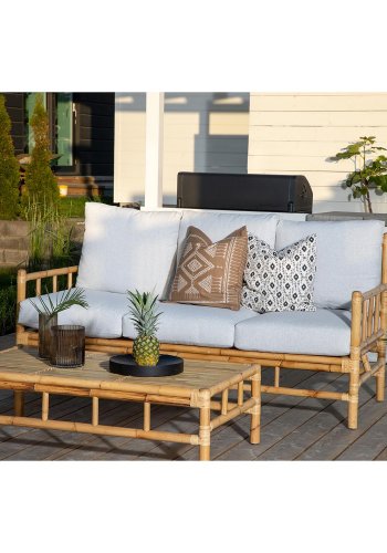 VENTURE DESIGN Cane hagebord, rektangulrt - naturlig bambus (70x120)