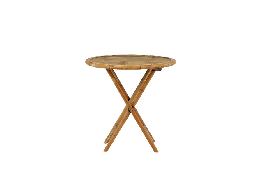 VENTURE DESIGN Cane havebord, rund - natur bambus (�80)