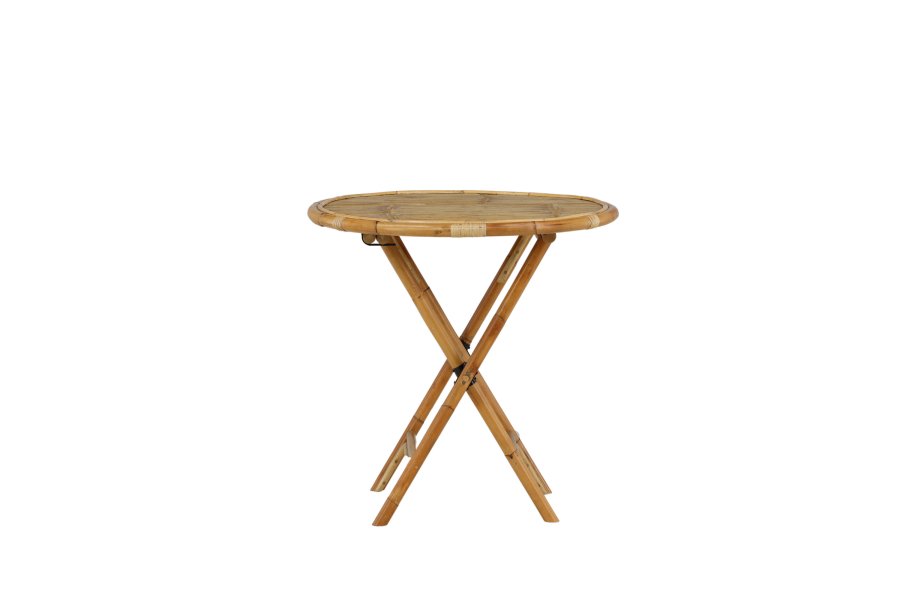 VENTURE DESIGN Cane havebord, rund - natur bambus (�80)