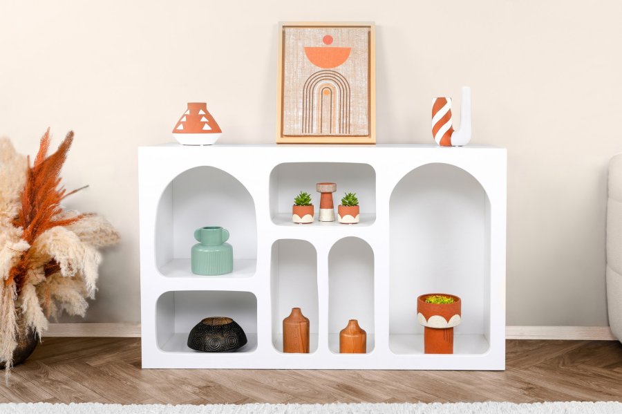 NORDV&Auml;RK Liva 120 - Hvit konsoll