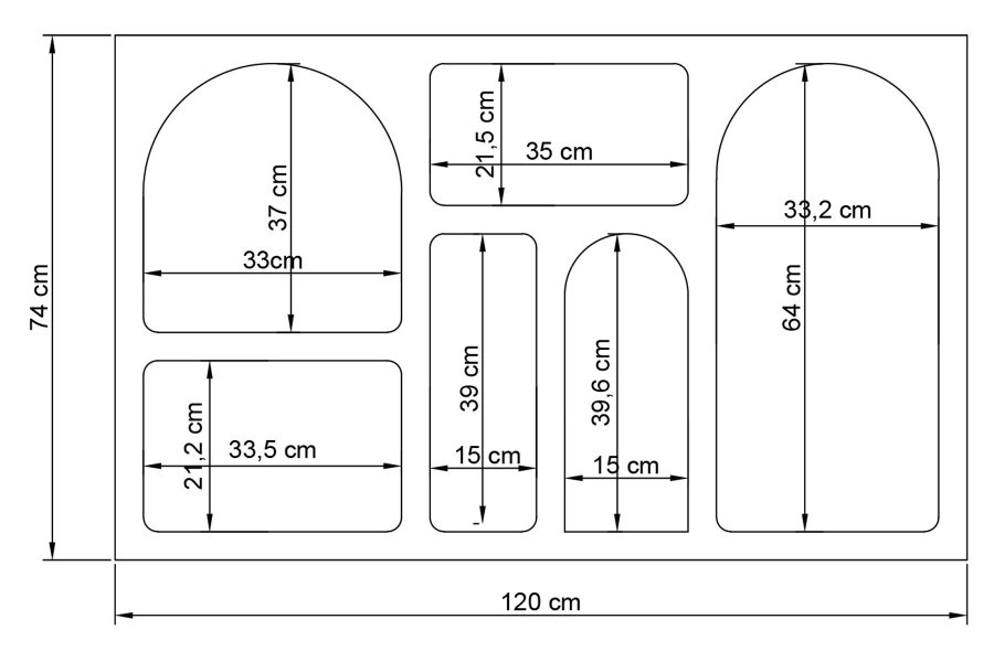 NORDV&Auml;RK Liva 120 - Hvit konsoll