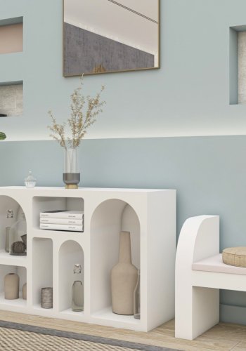 NORDV�RK Liva 120 - Hvit konsoll