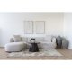 HOUSE NORDIC Kingston Sofa - Sofa med 2 puter, venstrevendt, natur, HN1295