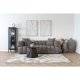 HOUSE NORDIC Aurora Sofa - Sofa med 2 puter, brun, HN1296
