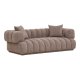 HOUSE NORDIC Aurora Sofa - Sofa med 2 puter, brun, HN1296