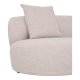 HOUSE NORDIC Kingston Sofa - Sofa med 2 puter, hyrevendt, natur, HN1295
