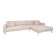 HOUSE NORDIC Lido lounge sofa, hyre sjeselong, m. 4 puter - ekte polyester og naturlig bk